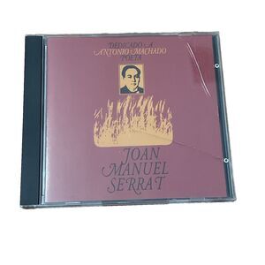 Joan Manuel Serrat: Dedicado A Antonio Machado Poeta CD BMG Latin TESTED